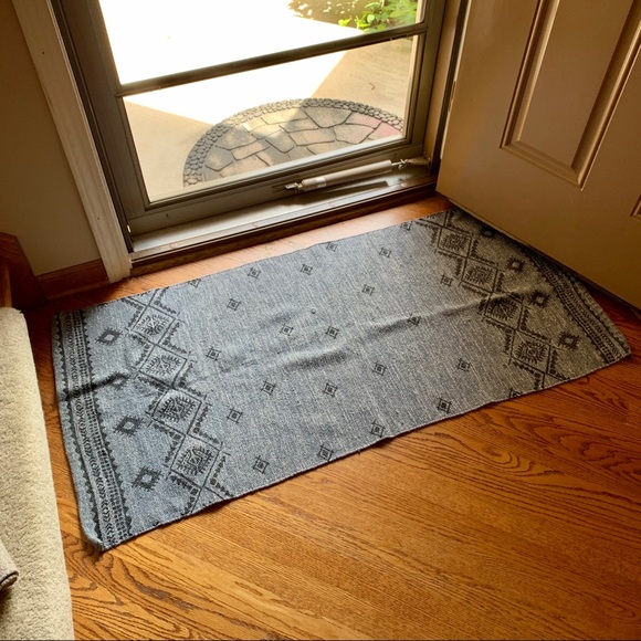 Blue Boho Rug - Picture 3 of 4